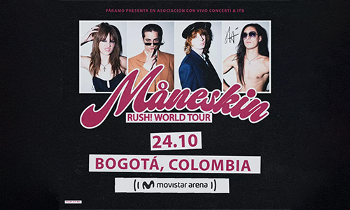 Maneskin "RUSH! WORLD TOUR"