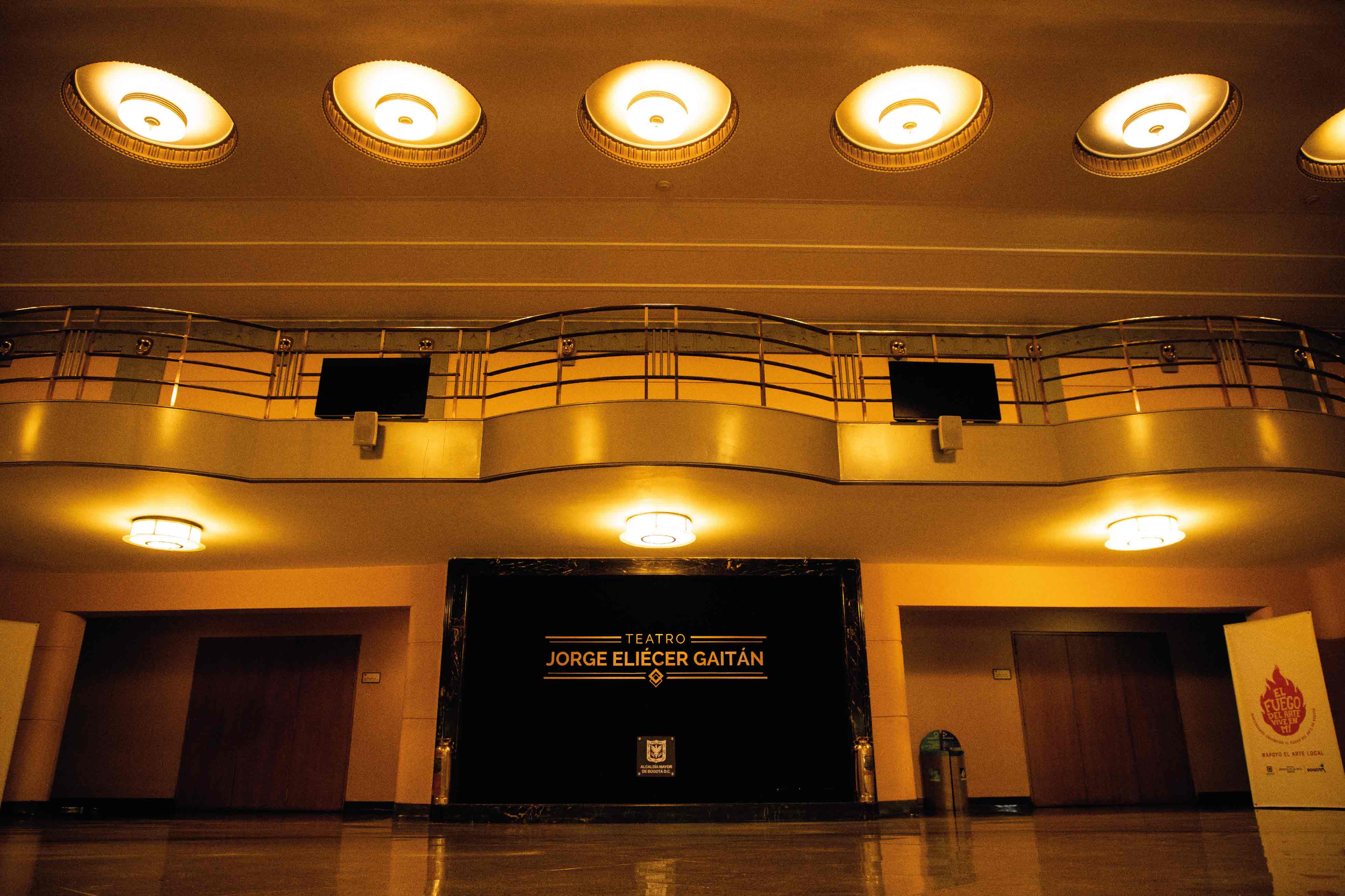 Teatro jorge eliecer gaitan en Bogota