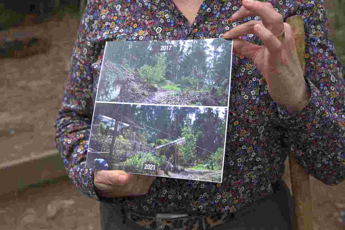 Lupita de Heredia, creator of Lupita de los Cerros vegetable garden. Photo by: Juan Sotelo - IDT