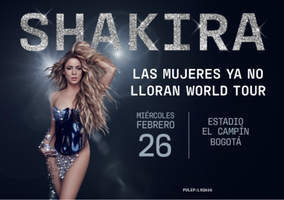 Shakira, Las mujeres ya no lloran World Tour