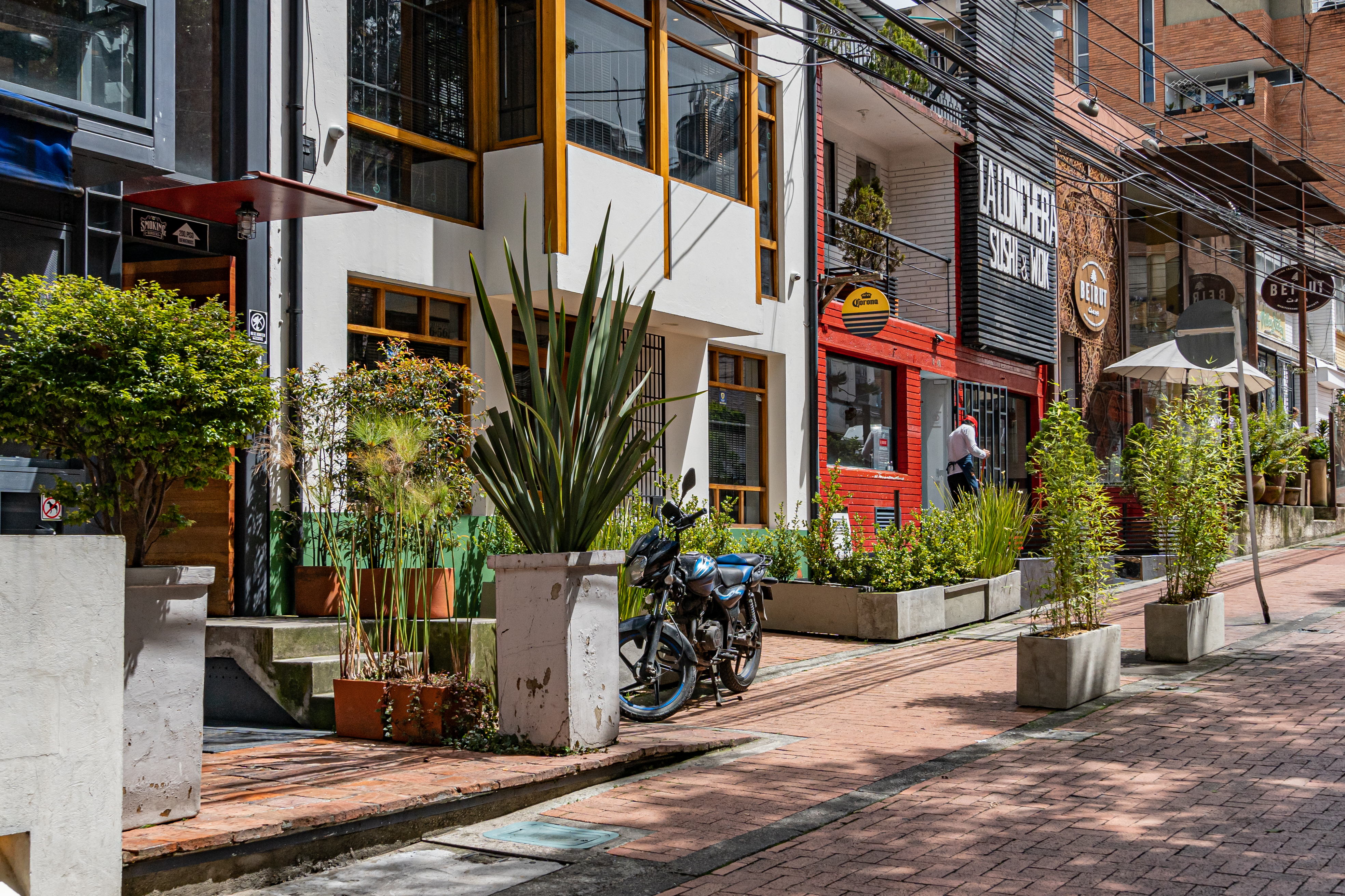 In Usaquén, you can find national and international restaurants. Photo by Stefanía Álvarez - IDT