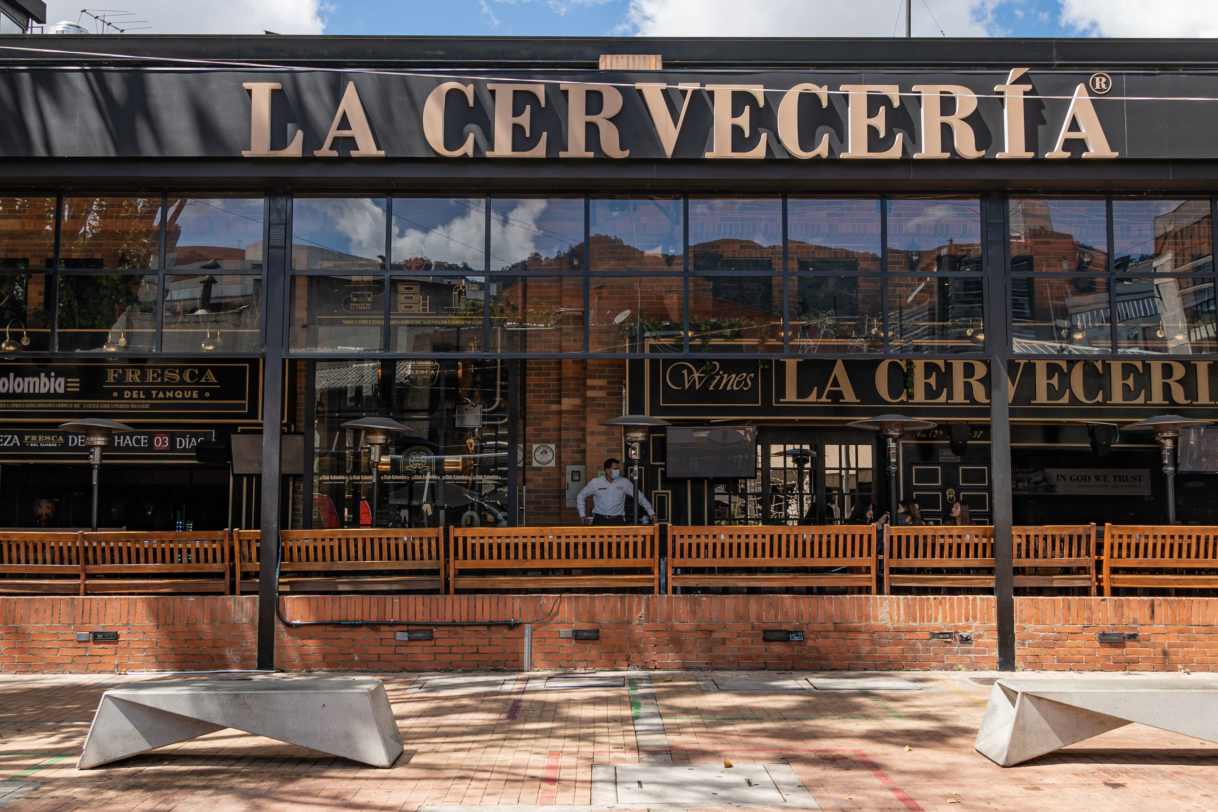 La Cervecería is an emblematic place in Zona T. Photo by Stefanía Ávilar - IDT