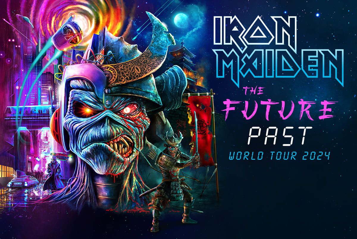 Iron Maiden The future past World Tour 2024