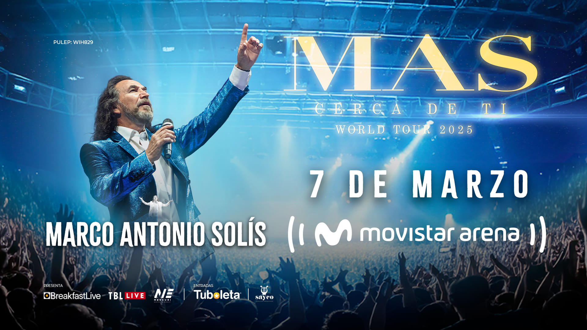 Marco Antonio Solis - Más cerca de ti Tour 2025