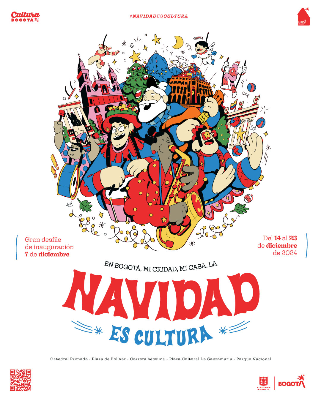 Programación de Navidad Bogotá. 