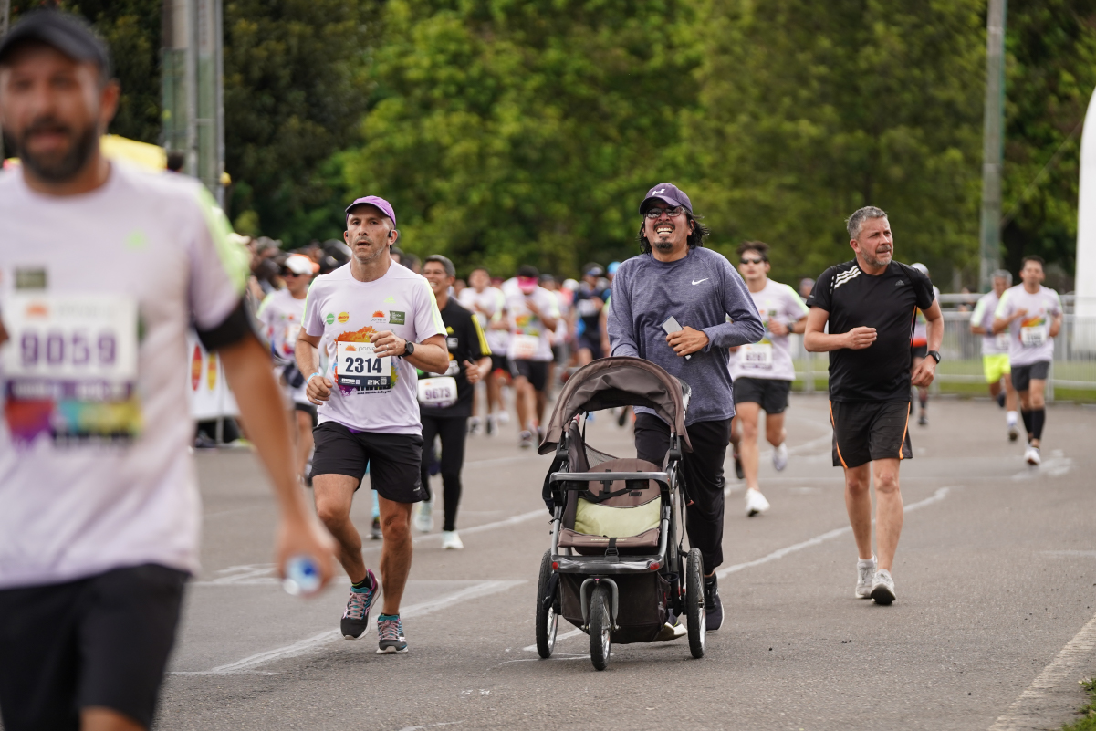 Cada vez son más las personas que escogen el running como deporte y estilo de vida. Foto: IDRD. 