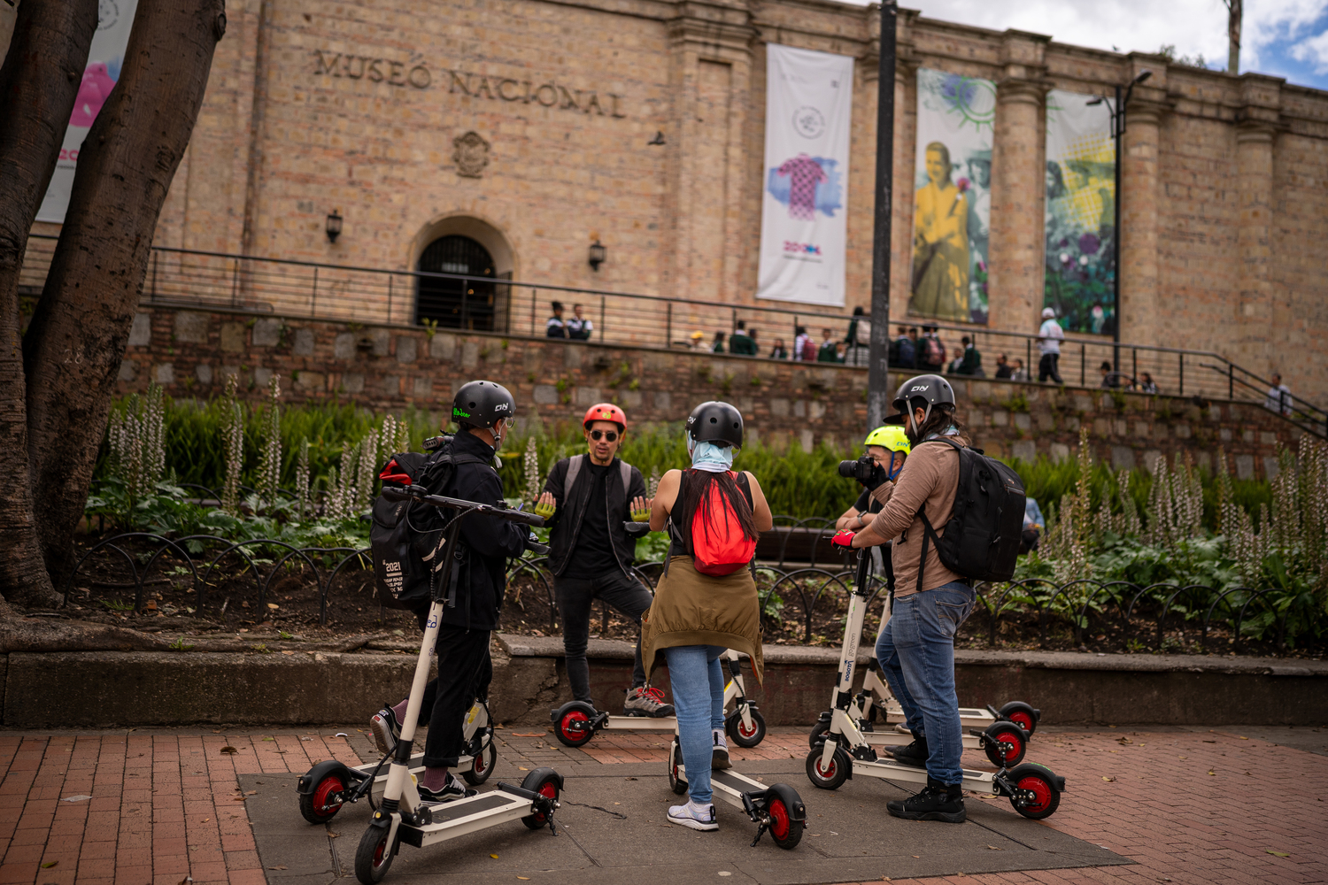 Recorrido por el Centro Internacional con principal parada en el Museo Nacional. Foto: Diego Cuevas - IDT.