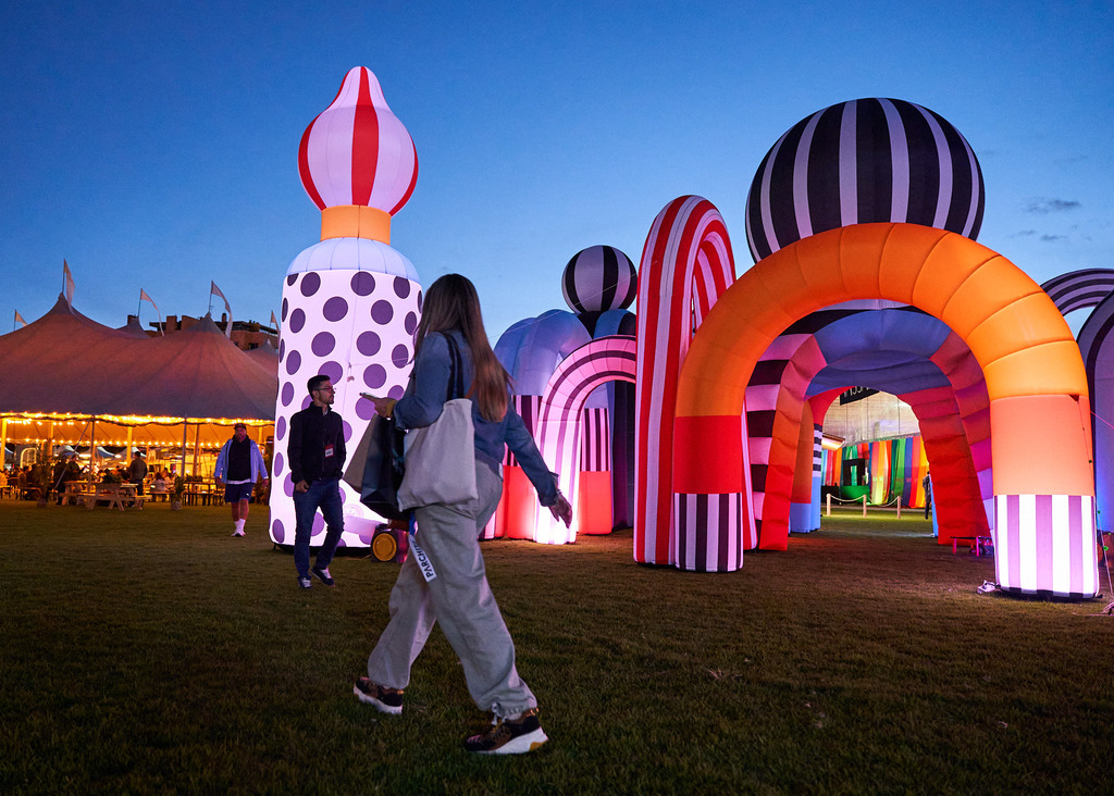 El parque El Country será decorado con una colorida y novedosa iluminación navideña. Foto: Vassar. 