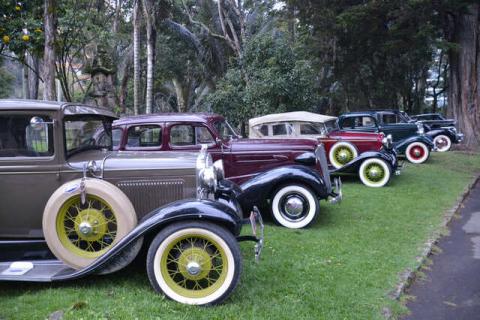 Bogotá will hold a parade of classic and antique cars, such as the Ford Model A, as part of the celebration of the city's 486th anniversary. Photo: CAVA 